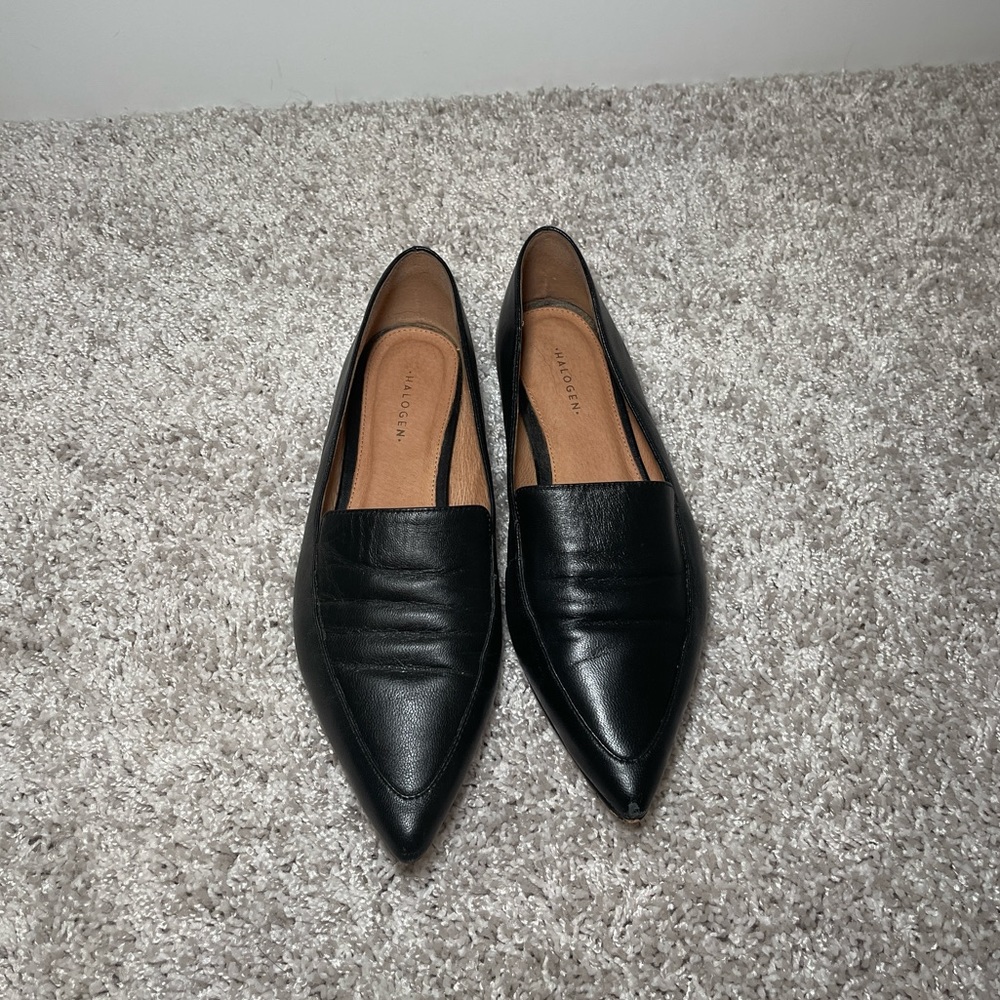 Halogen Pointed Loafers